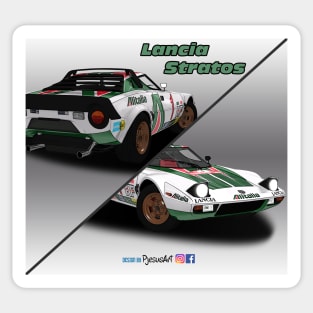 Lancia Stratos Group 4 Sticker